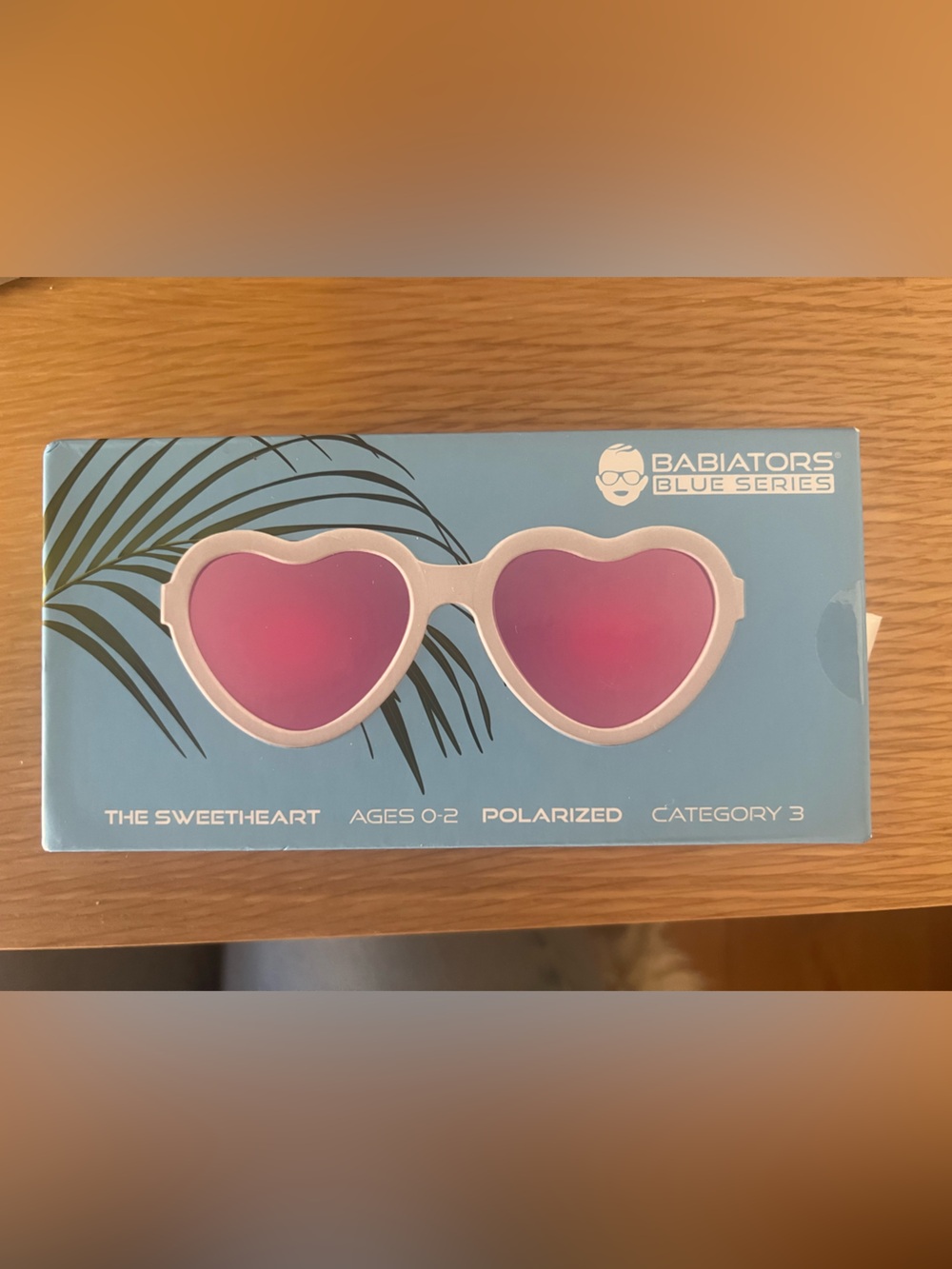 Babiators Heart-Shaped Kids Sunglasses - Pink Frame with Pink Lenses